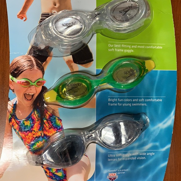 Speedo Junior Swim Google 3 pack Set #2 - Picture 3 of 6